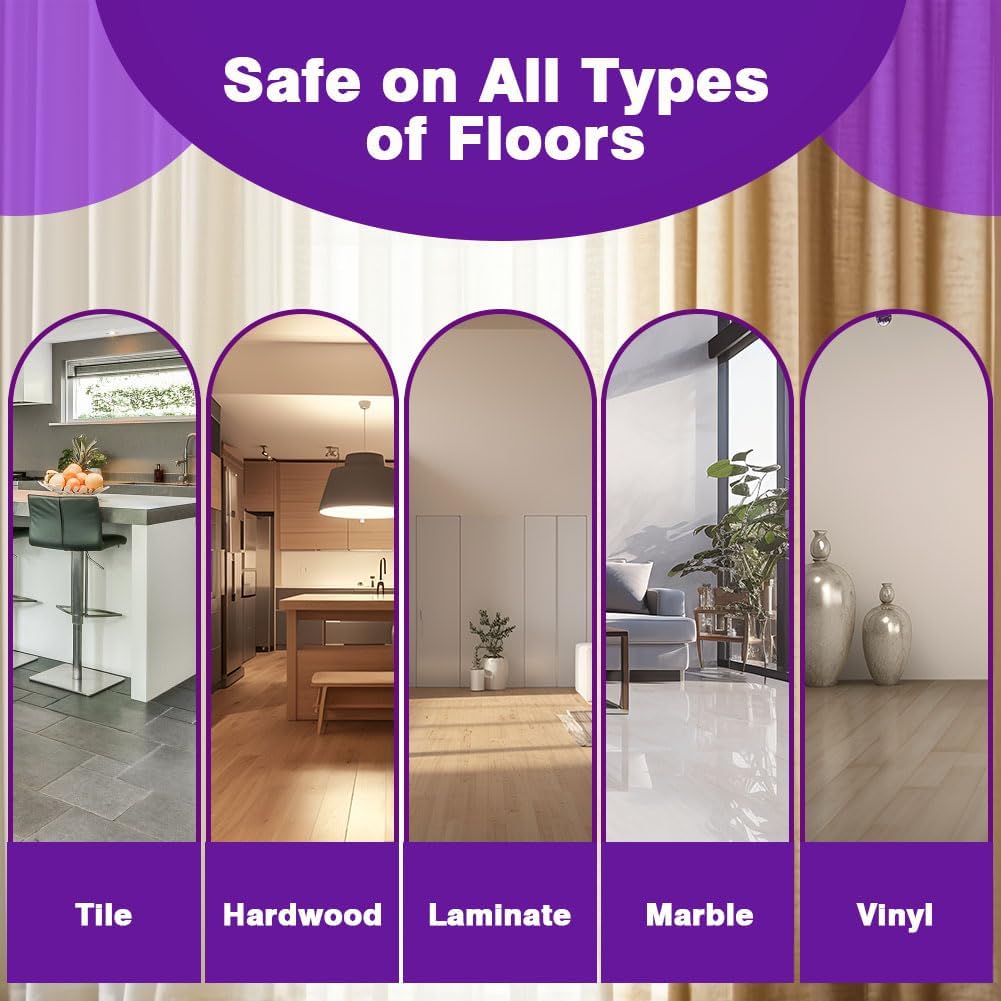 HOMEXCEL Multi-Layer Dry Floor Mop Pads Compatible with Swiffer WetJet-All Purpose Multi Surface Floor Cleaner Spray Mop Pads Refills for Hardwood Floor,16 Count
